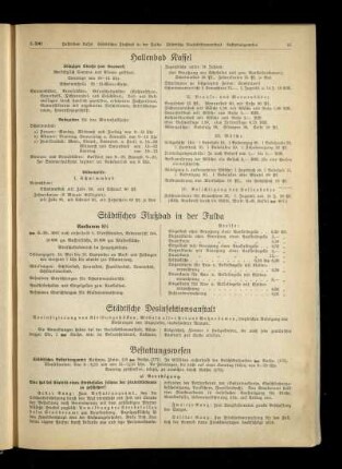 Städtisches Flußbad in der Fulda
