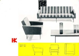 Produktblatt "Sessel 792 / Sofa 793"