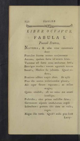 Liber octavus.