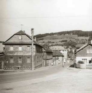 Probstzella. Marktstraße