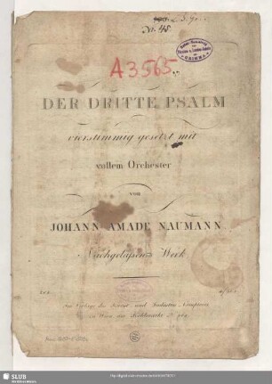 [Stimmen, Druck]
