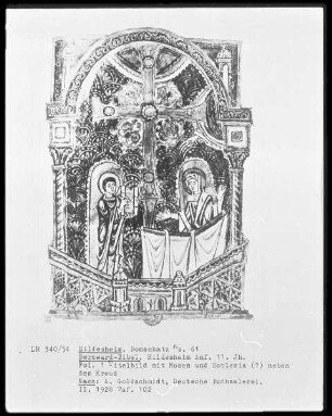 Bernward-Bibel — Ecclesia und Moses