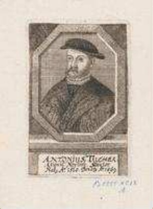 Anton (IV.) Tucher, Ratsherr; geb. 1510; gest. 1569