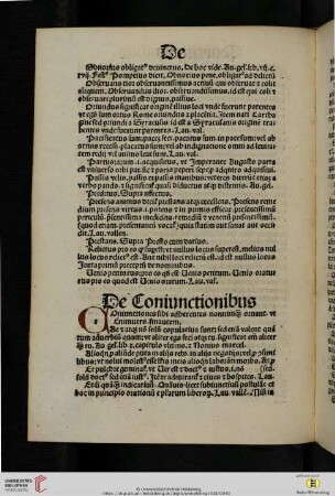 De Coniunctionibus