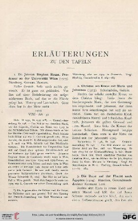 Erläuterungen zu den Tafeln