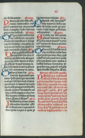 Proprium de tempore.