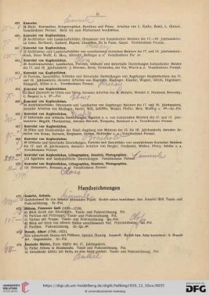 Handzeichnungen, Miniaturen, Gemälde, Verschiedenes (Nr. 471-599)