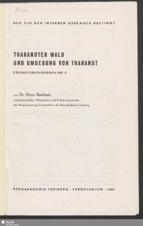Tharandter Wald und Umgebung von Tharandt