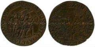 Niederlande, Historienpfennig, Beginn der Friedensverhandlungen