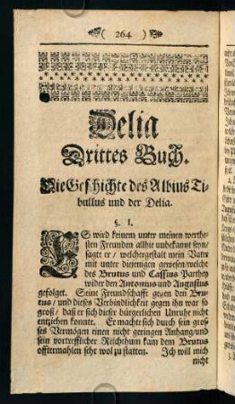 264-376, Delia. Drittes Buch