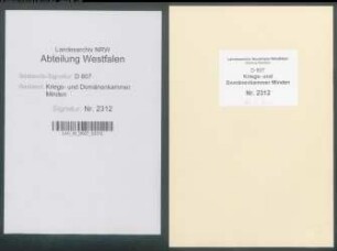 Erbverpachtung des Amtes Limberg