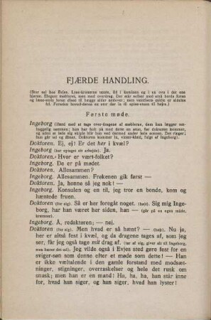 Fjærde Handling.