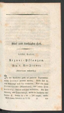 Fünf und funfzigster Heft.
