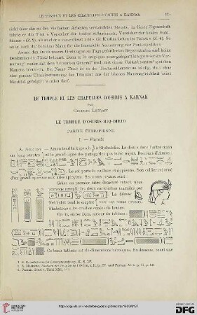22: Le temple et les chapelles d'Osiris à Karnak, [1]