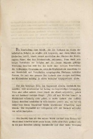 Das Ideal des christlichen Kirchenbaues : Mit 2 architektonischen Skizzen in Holzschnitt
