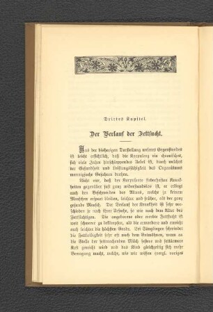 Drittes Kapitel. Der Verlauf der Fettsucht.