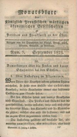 Num. 9. September 1823.