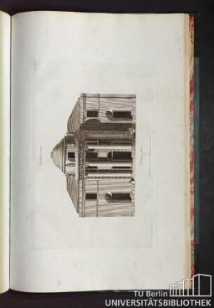 Plate 35. Burn Hall. Entrance front.