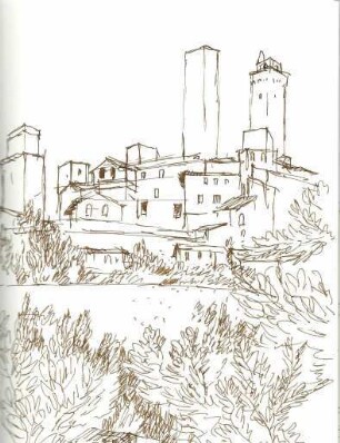 Ansicht San Gimignano