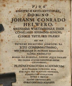 Exercitatio Academica De Gelatinis