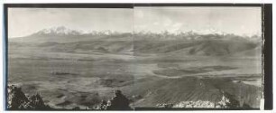 Panorama der Cordillera Real mit Ancohuma