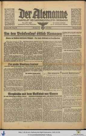 19.03.1945 (Montag-Ausgabe)