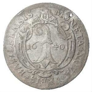 Fundmünze, Taler, 1640