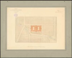 Reichsgericht, Leipzig: Lageplan 1:1000
