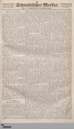 Schwäbischer Merkur : mit Schwäbischer Kronik und Handelszeitung : Süddeutsche Zeitung