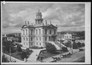 Santa Rosa. Court House (1884-1885; Carle & Crowley), Santa Rosa, Cal.