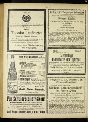 Nachruf : [Theodor Laufkötter]