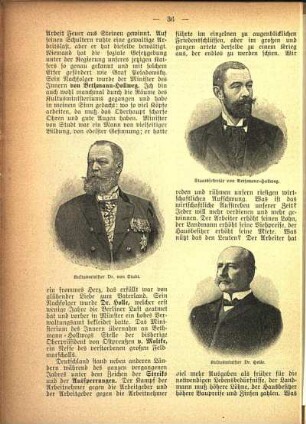 Kultusminister Dr. von Studt. Staatssekretär von Bethmann-Hollweg. Kultusminister Dr. Holle.