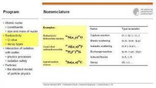 Nuclear reactions Q value
