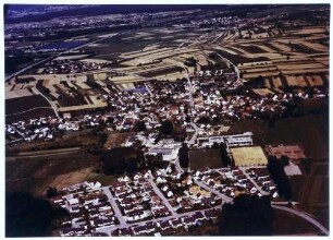 Freiburg, Hochdorf: Freiburg Hochdorf mit Sportanlagen