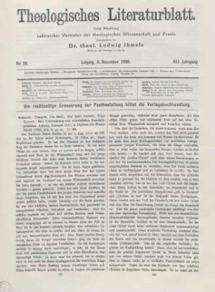 385-387 [Rezension] Schmidt, Traugott, Der Leib Christi