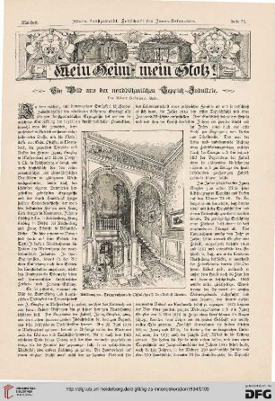 5: Ein Bild aus der nordböhmischen Teppich-Industrie