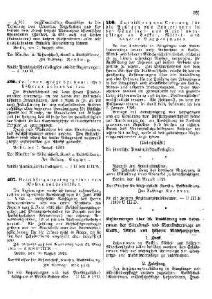 Beschäftigungstagegelder und Wohnungsbeihilfen : [Amtlicher Teil]