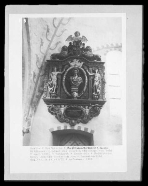 Grabmal des Joachim Christoph von Behr