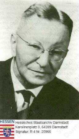 Dehner, Otto, Prof. Dr.med.vet. (1899-1978) / Porträt, linksvorblickendes Brustbild