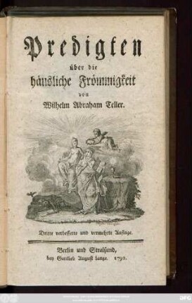 Predigten über die häusliche Frömmigkeit