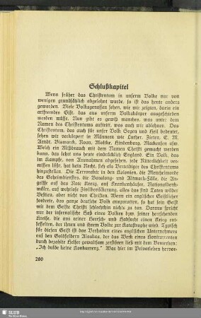 Schlußkapitel
