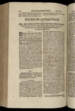 Das sechs und zwantzigste Capitel