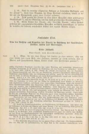 Fünfzehnter Titel