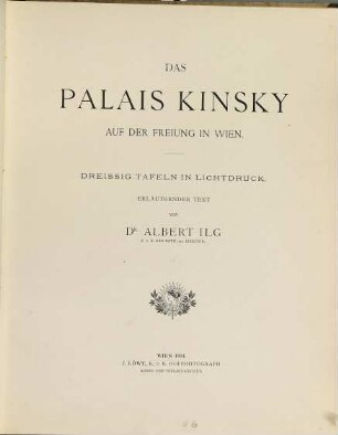 Das Palais Kinsky auf der Freiung in Wien
