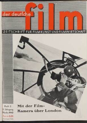 Der Deutsche Film - 1940-Nov: Der Deutsche Film - 1940-Nov