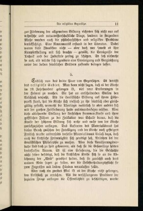 11-14, 5. Die religiösen Gegensätze