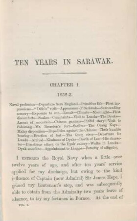 Chapter I. 1852-3. Naval profession ...