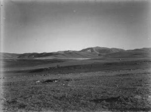 Landschaft : Hügelige Landschaft in der Türkei.