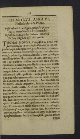 Thomas Morus