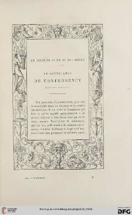 2. Pér. 19.1879: Le connétable de Montmorency, 1 : un grand seigneur du XVIe siècle